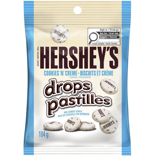 Hershey Cookies & Cream Drops 104 g