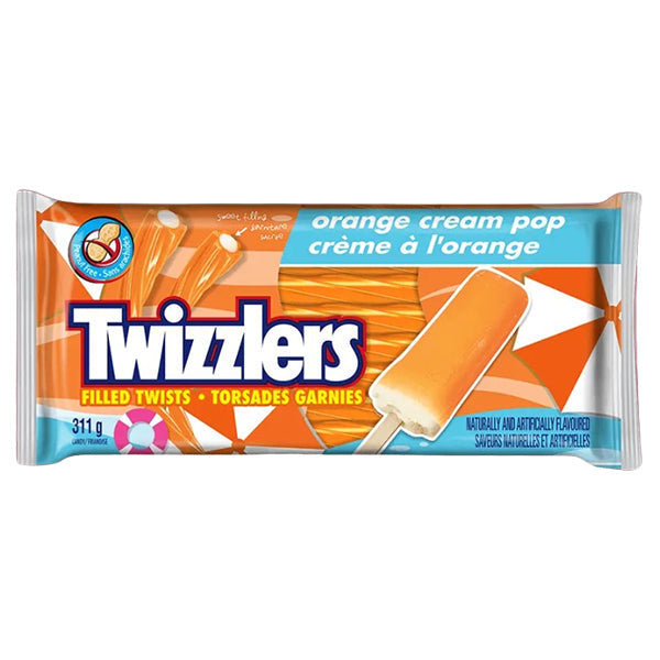 Twizzlers Twist Orange Cream Pop 311 g