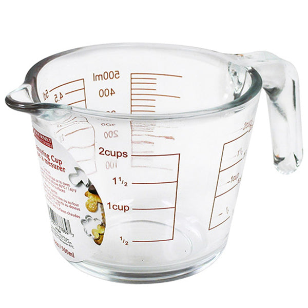 Gourmet Kitchen Measuring Cup Glass 2CUP 500 mL
