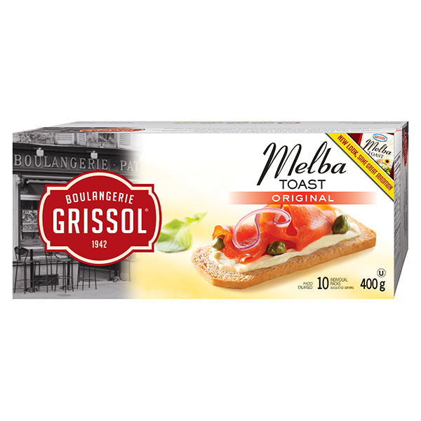 Grissol Melba Toast Plain 400 g