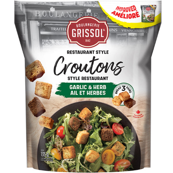 DARE Grissol Garlic & Herb Croutons 135 g