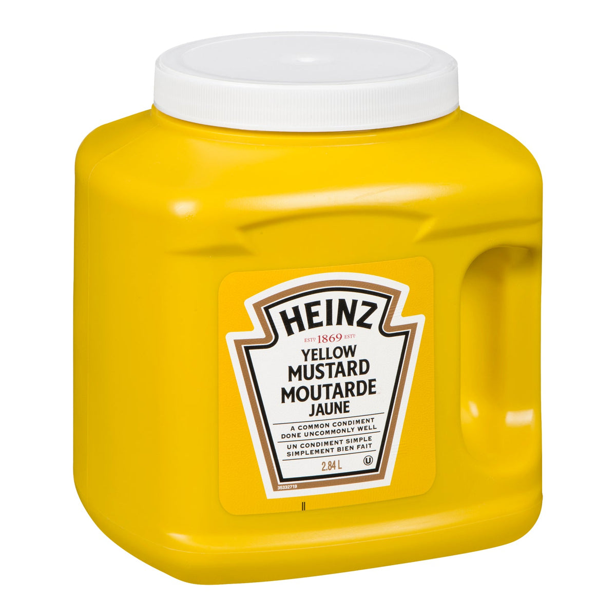 Heinz Yellow Mustard Plastic 2.84 L