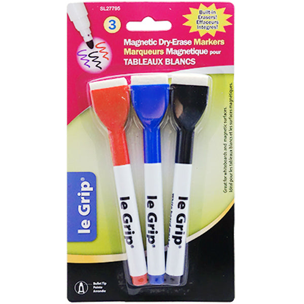 Links 3-Pack Magnetic Dry Erase Marker
