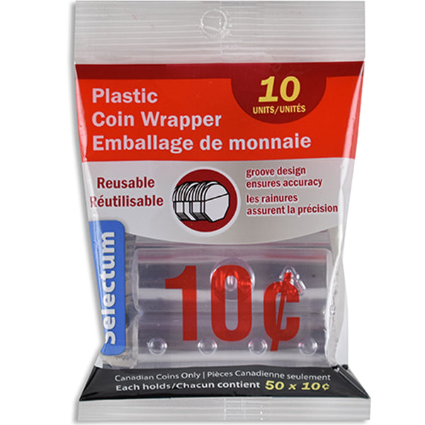 LINK Plastic Coin Wrapper Dimes