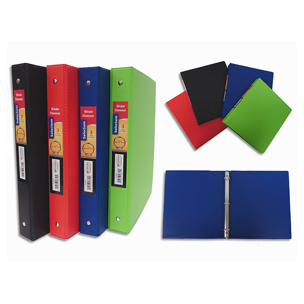 Selectum Hard Cover Binders 1in