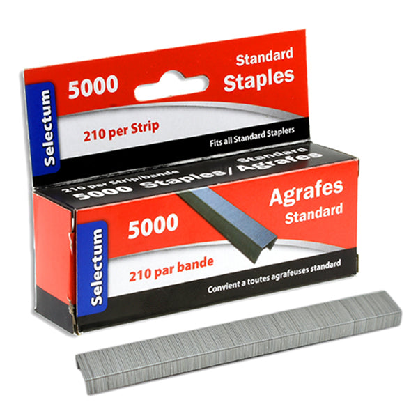 Selectum Desk Tech Staples 5000 ct