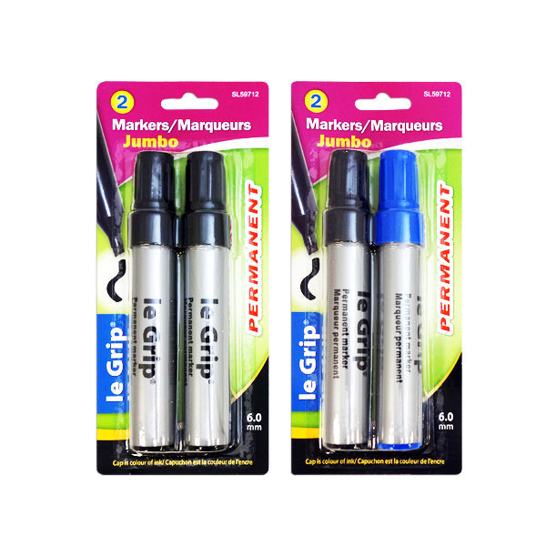 Selectum Assorted Jumbo Permanent Marker 2 ct