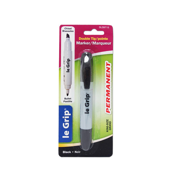 Selectum Black Double End Permanent Marker