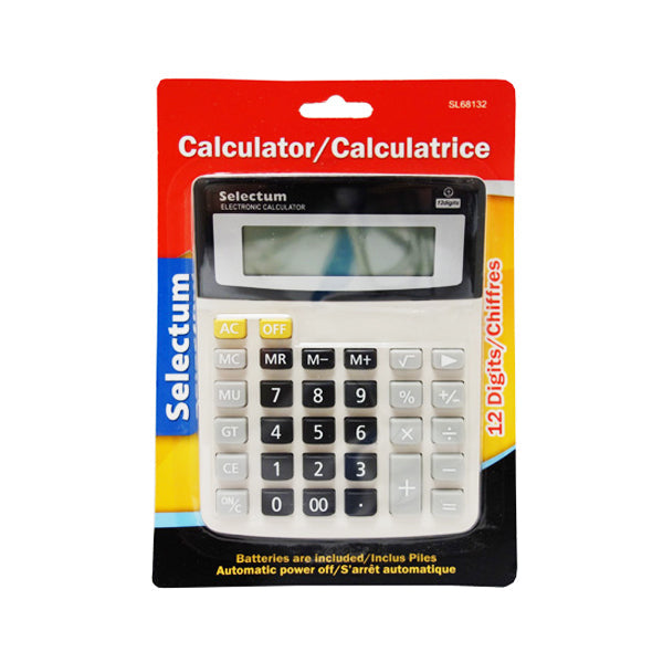 Selectum 12 Digit Desk Calculator