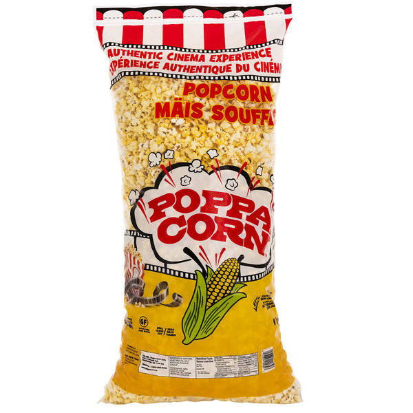 Poppa Corn Pre Popped Popcorn Family Pack 1 kg
