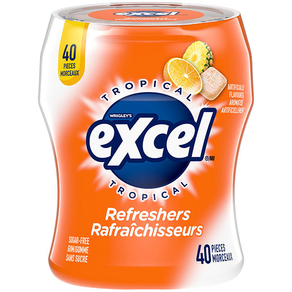 Excel Refreshers Tropical 40 ct