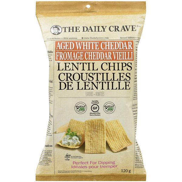 The Daily Crave Spicy Sriracha Lentil Chips 120 g