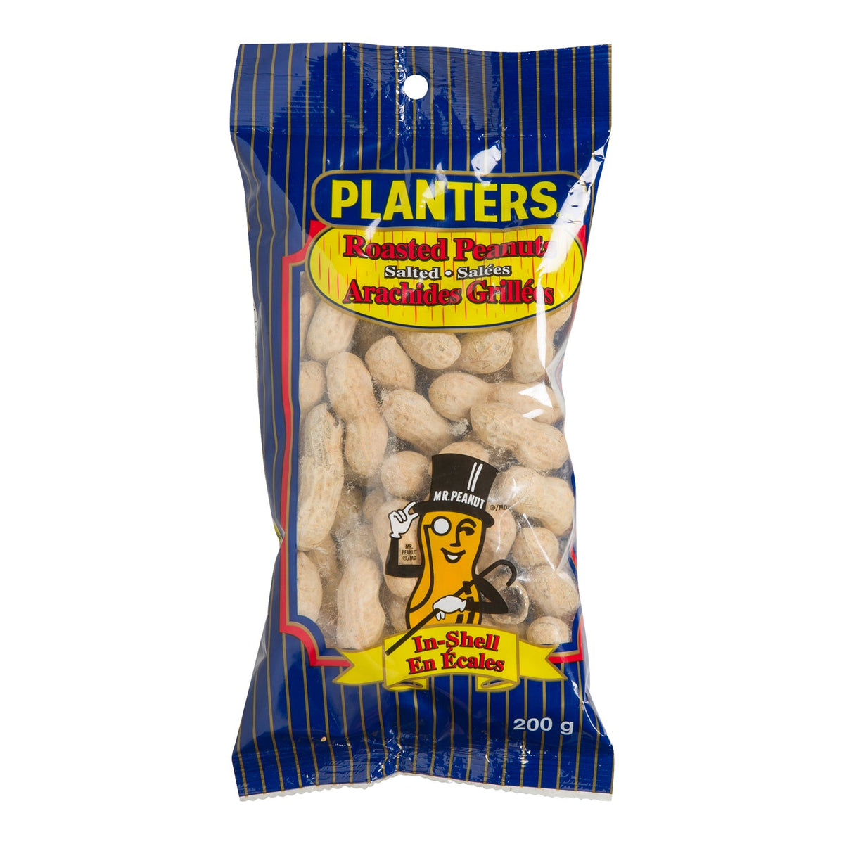 Planters Peanuts in Shell Roasted Salted 200 g