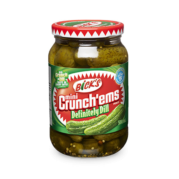 Bicks Definitely Dill Mini Crunchems 500 mL