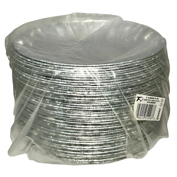Titan 8" Aluminum Pie Pans 50 ct