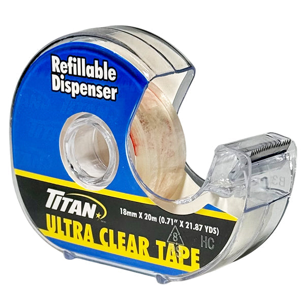 VLB Ultra Clear Tape in Dispenser 18MMX20M