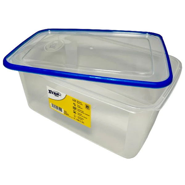 Titan S-large Short Rectangle Food Container 4.0 L 24x