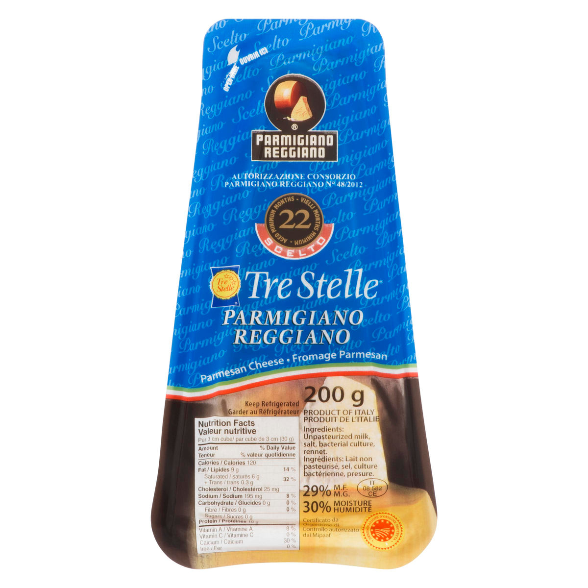 Tre Stelle Parmigiano Reggiano 200 g