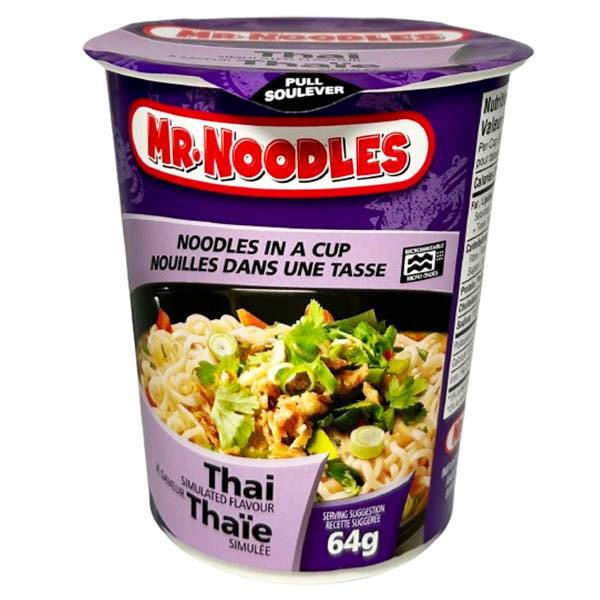 Mr Noodle Cup Thai 64 g