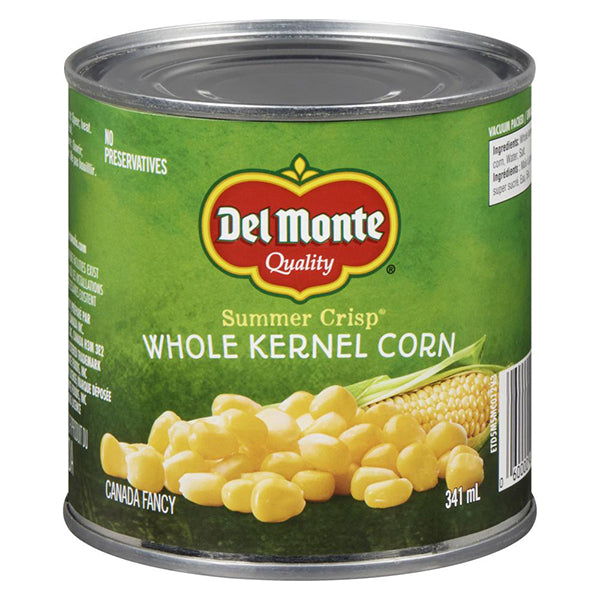 Del Monte Summer Crisp Whole Kernel Corn 341 mL
