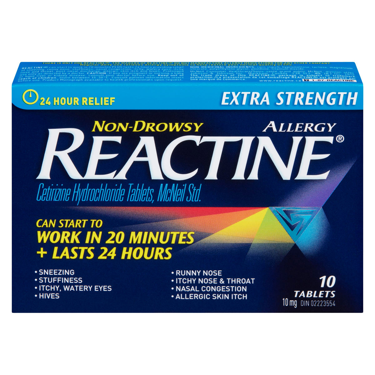 Reactine Extra Strength 10 ct
