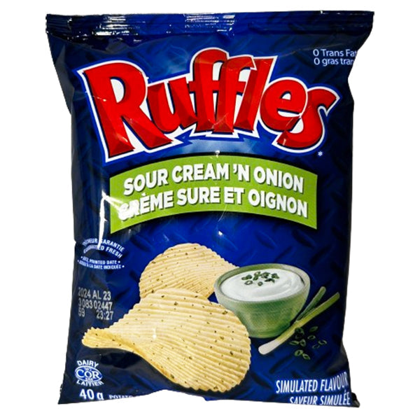 Ruffles Sour Cream Onion 40 g