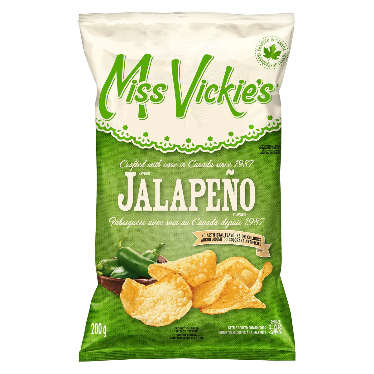 Miss Vickies Jalapeno Chips 200 g