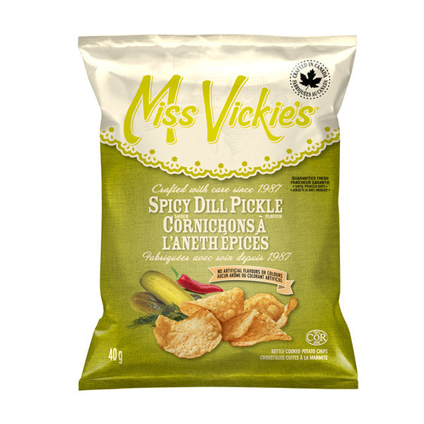 Miss Vickies Spicy Dill Pickle 40 g