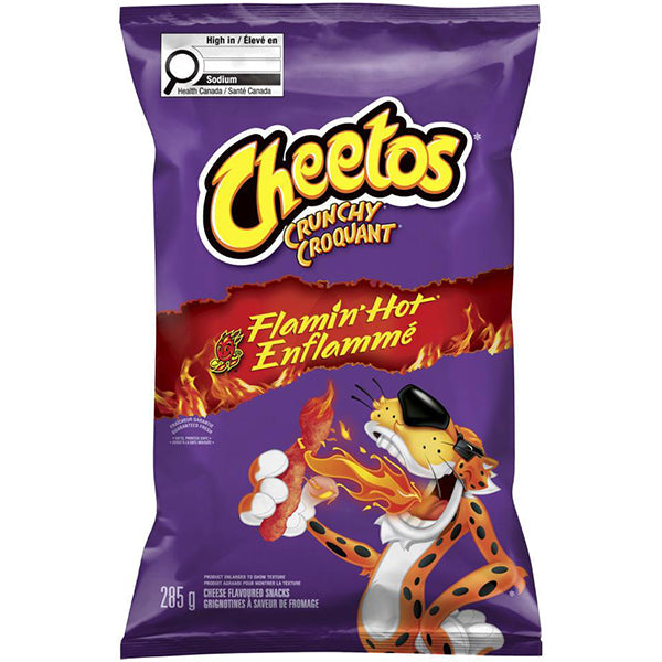 Cheetos Crunchy Flaming Hot 285 g