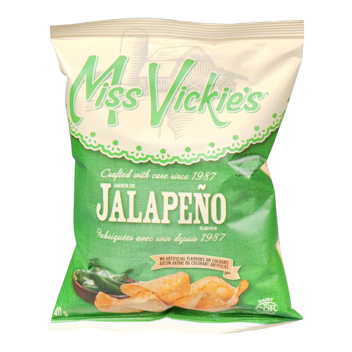 Miss Vickies Jalapeno Chips 40 g