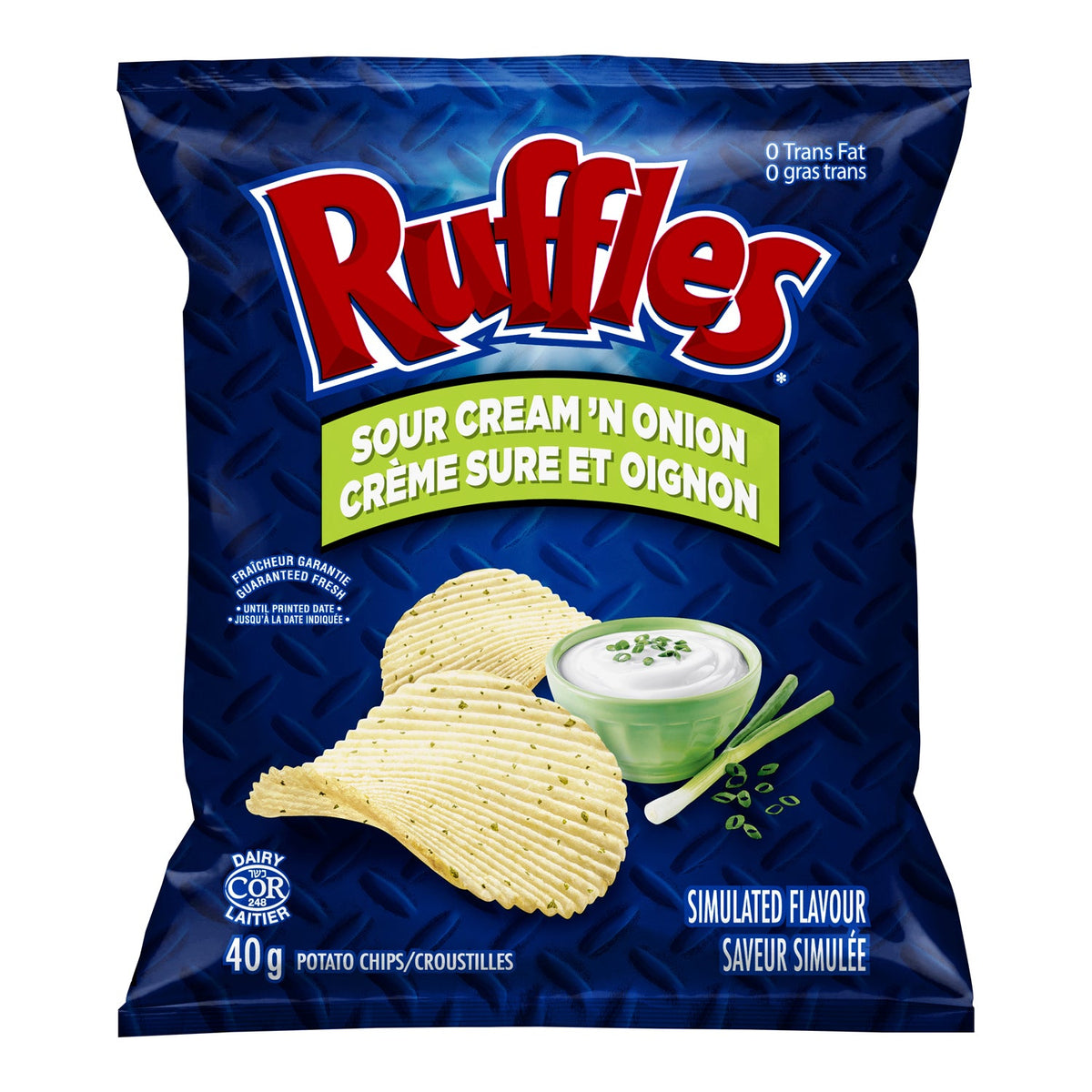Ruffles Sour Cream Onion 40 g