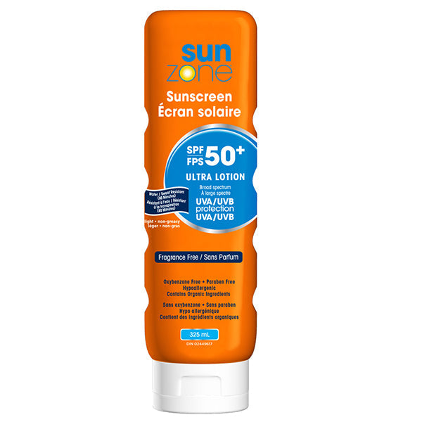 Sunzone Sunscreen Ultra SPF 50 Frag Free 325 mL