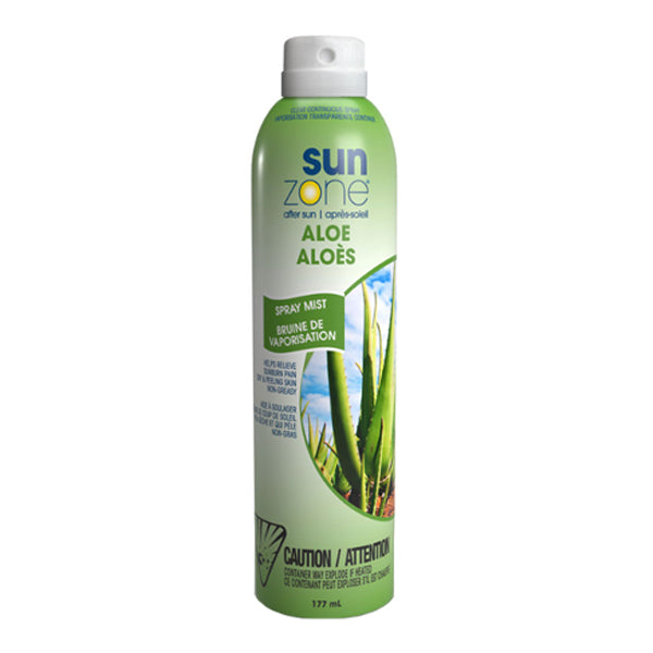 Sunzone Sz After Sun Care Aloe Vera Clear Spray 177 mL