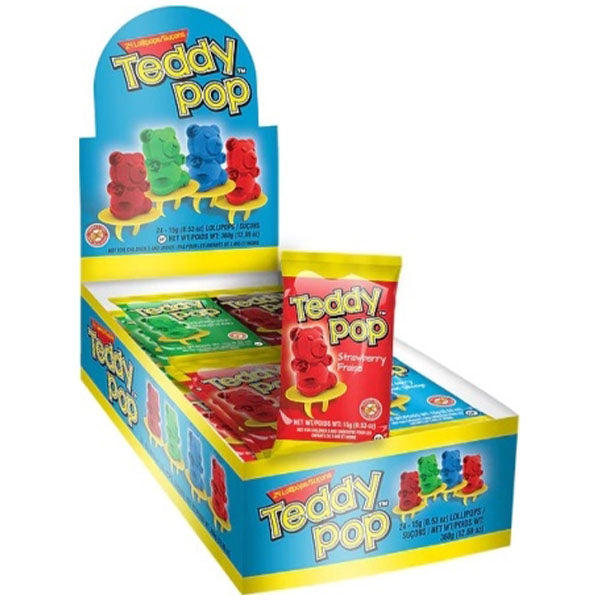 Teddy Pop Ring Display Box 15 g