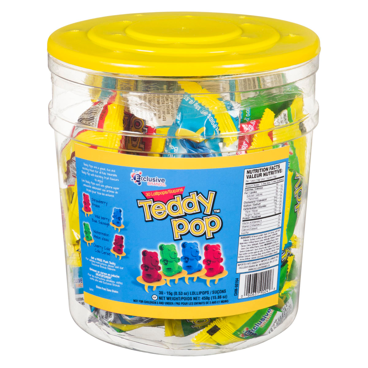 Teddy Pop Jar 450 g