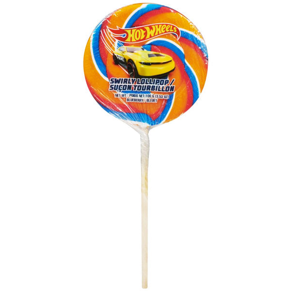 Exclusive Hot Wheels Swirly Lollipops 100 g