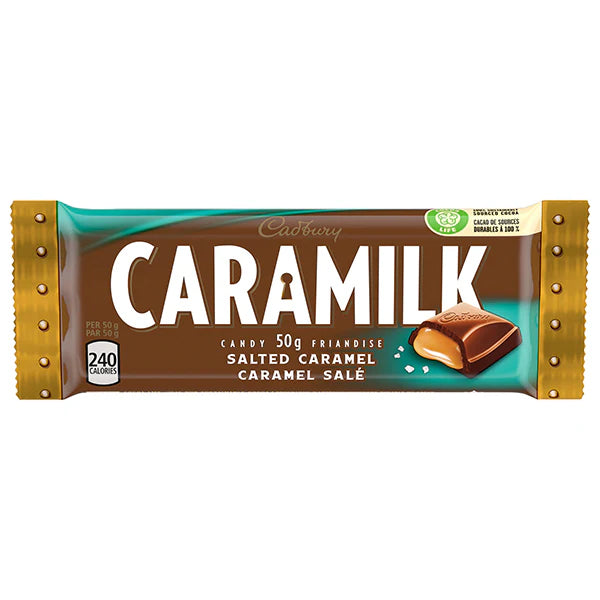 Cadbury Caramilk Salted Caramel Bar 50 g