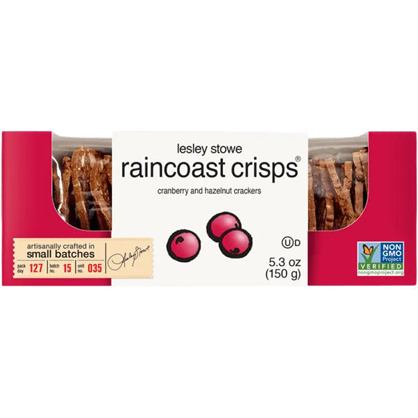 Lesley Stowe Raincoast Crisp Wild Blueberry Almond 150 g