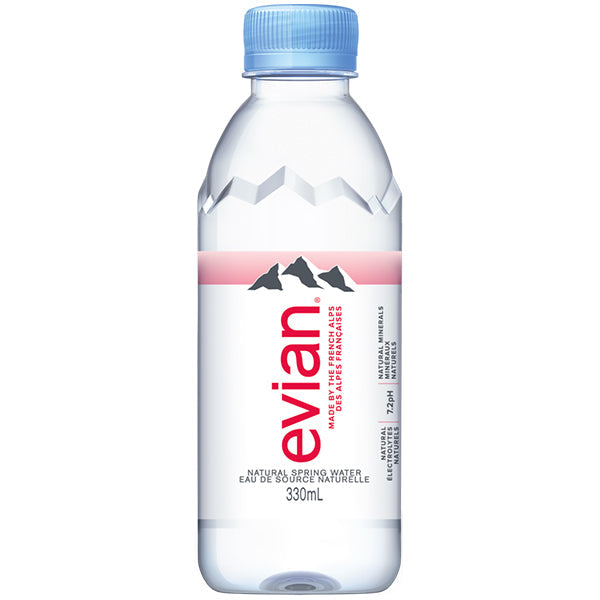 Evian Spring Water Plastic 330 mL