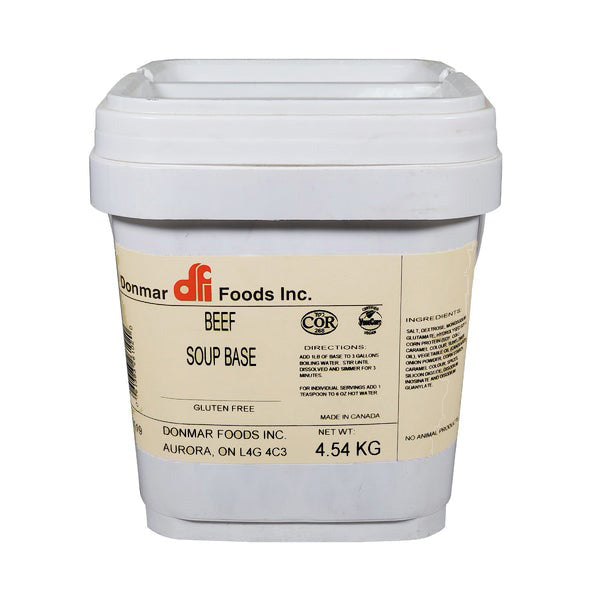 Donmar Df Beef Soup Base Low Sodium 4.54 kg