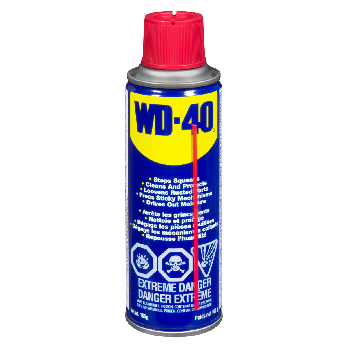 WD40 Lubricant and Penetrating Fluid 155 g