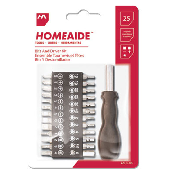 Home Aide Bits and Driver 25 ct