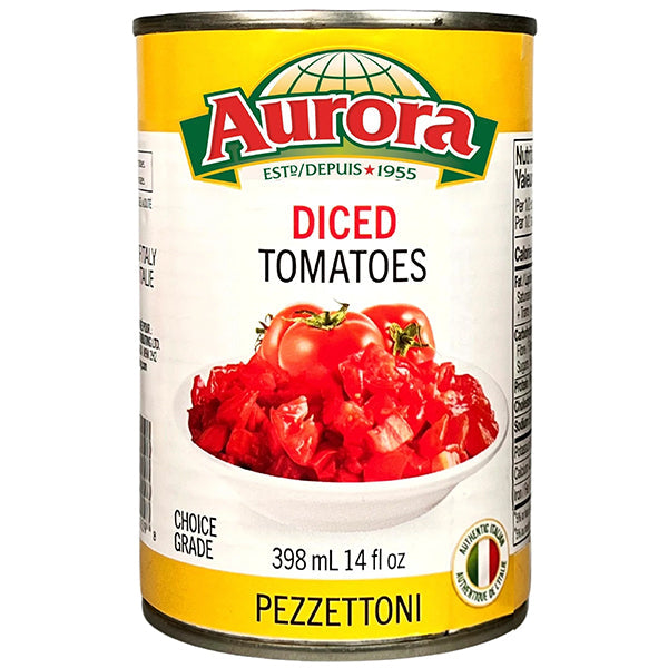 Aurora Tomatoes Diced 398 mL