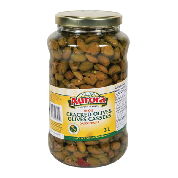 Aurora Calabrese Olives Cracked 2.84 L