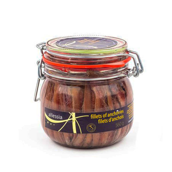 Allessia Anchovies Fillets 560 g