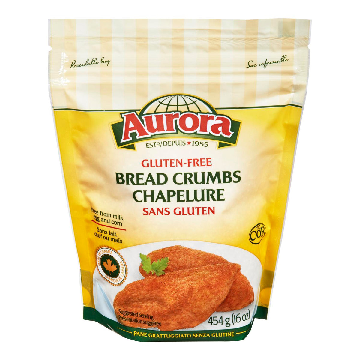 Aurora Bread Crumb Gluten Free 454 g
