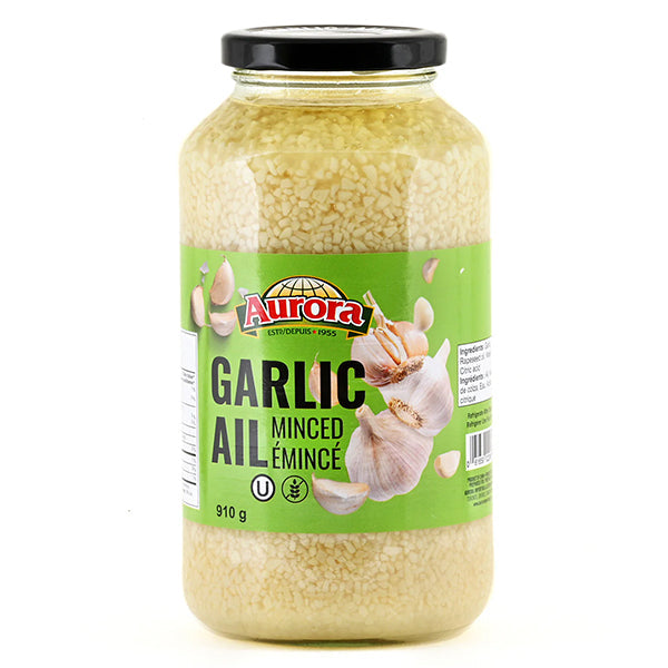 Aurora Minced Garlic 910 g