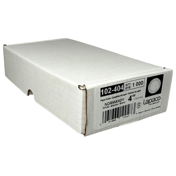 Lapaco 4" Normandy Lace Doilie 1000 ct