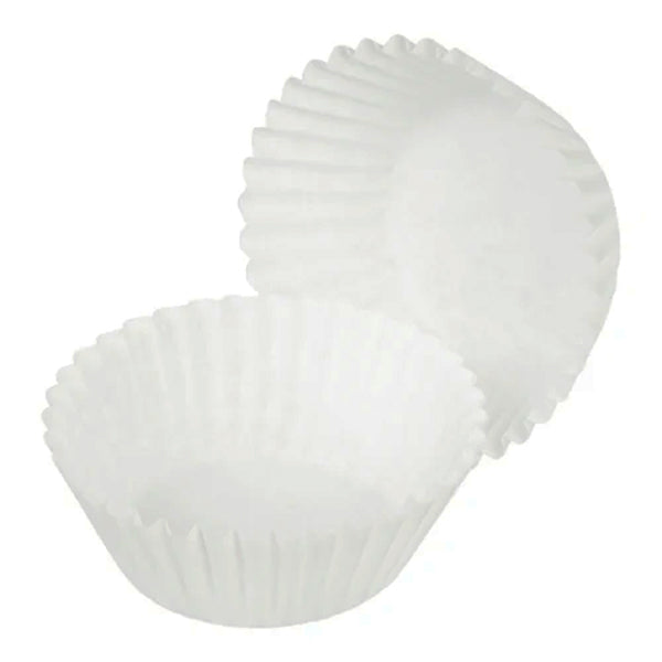 Lapaco 3" White Mini Baking Cups 1000 ct