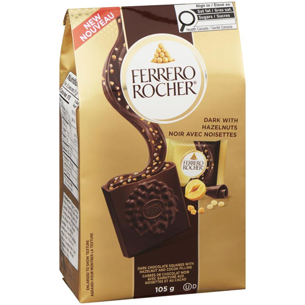 Ferrero Rocher Squares Dark Chocolate 105 g